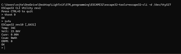 ESCape32 Tools CLI