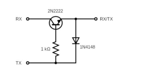 Firmware Flashing Adapter Schematic