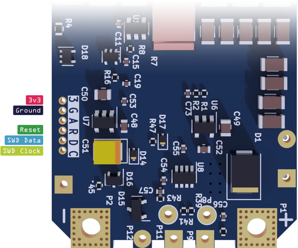 ESC 150 SWD Pinout